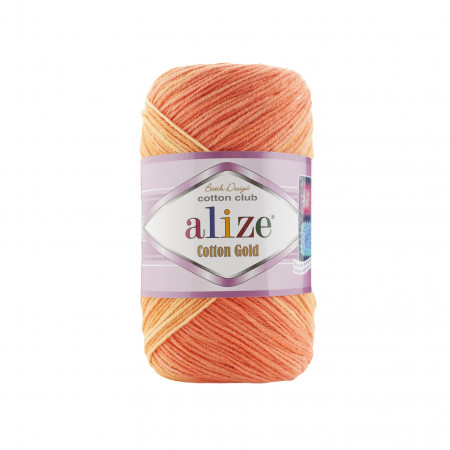 Farbe 7687 - ALIZE Cotton Gold Batik 100g
