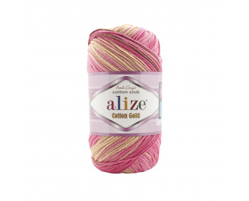 Farbe 7829 - ALIZE Cotton Gold Batik 100g