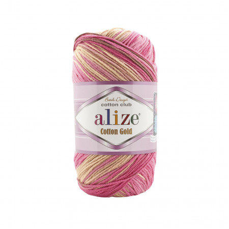 Farbe 7829 - ALIZE Cotton Gold Batik 100g