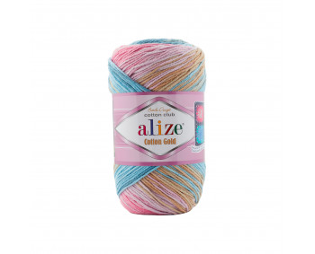 Farbe 2970 - ALIZE Cotton Gold Batik 100g
