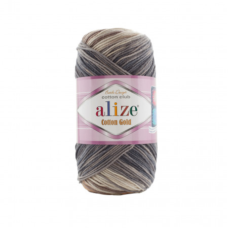 Farbe 5742 - ALIZE Cotton Gold Batik 100g
