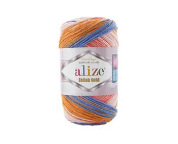 Farbe 8053 - ALIZE Cotton Gold Batik 100g