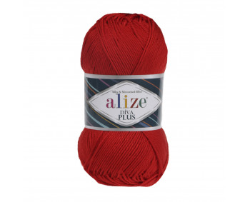 Farbe 56 rot - ALIZE Diva Plus Microfaser 100g
