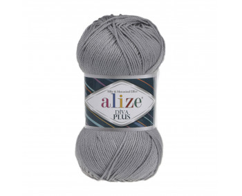 Farbe 87 mittelgrau - ALIZE Diva Plus Microfaser 100g