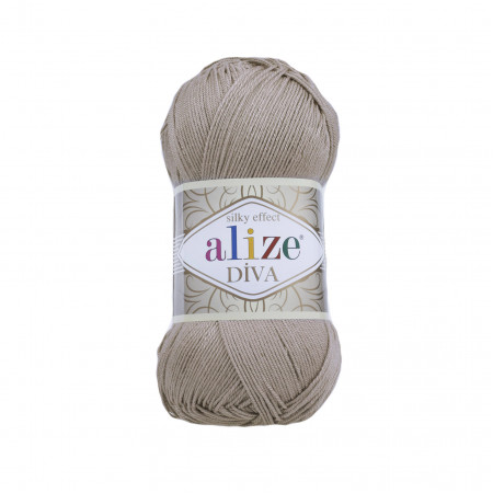 Farbe 167 beige - ALIZE Diva Uni Microfaser 100g