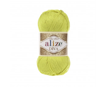 Farbe 109 lime - ALIZE Diva Uni Microfaser 100g