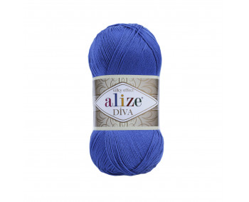 Farbe 132 royal - ALIZE Diva Uni Microfaser 100g