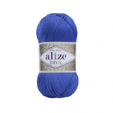 Farbe 132 royal - ALIZE Diva Uni Microfaser 100g