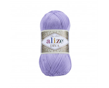 Farbe 158 lavendel - ALIZE Diva Uni Microfaser 100g