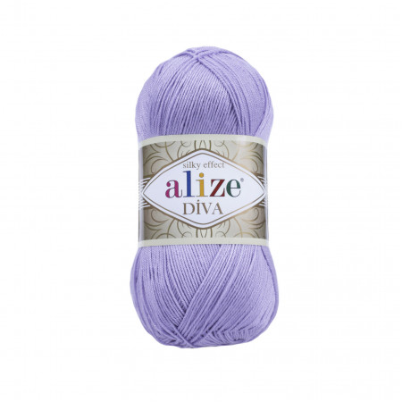 Farbe 158 lavendel - ALIZE Diva Uni Microfaser 100g