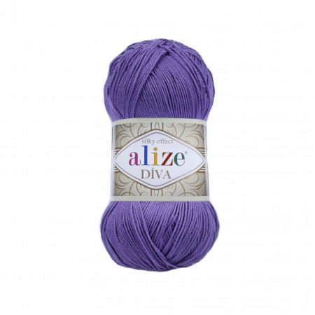 Farbe 622 lila - ALIZE Diva Uni Microfaser 100g