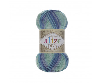 Farbe 1767 - ALIZE Diva Batik 100g