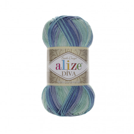 Farbe 1767 - ALIZE Diva Batik 100g