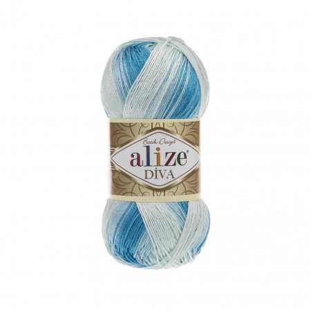 Farbe 2130 - ALIZE Diva Batik 100g