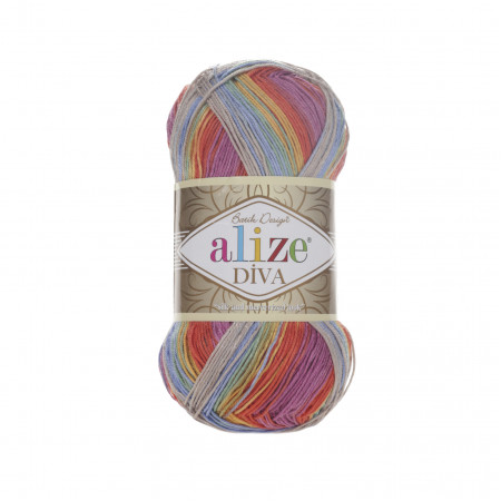 Farbe 3242 - ALIZE Diva Batik 100g