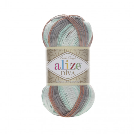 Farbe 5550 - ALIZE Diva Batik 100g