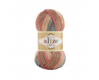 Farbe 7399 - ALIZE Diva Batik 100g