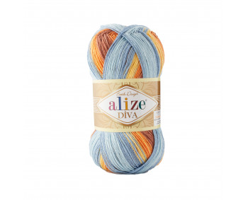 Farbe 7647 - ALIZE Diva Batik 100g