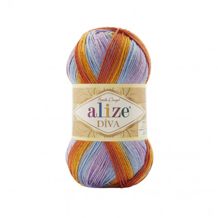 Farbe 7794 - ALIZE Diva Batik 100g