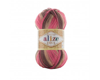 Farbe 7829 - ALIZE Diva Batik 100g