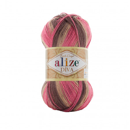 Farbe 7829 - ALIZE Diva Batik 100g