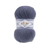 Farbe 203 denim melange- Alize Lanagold 800 - 100g
