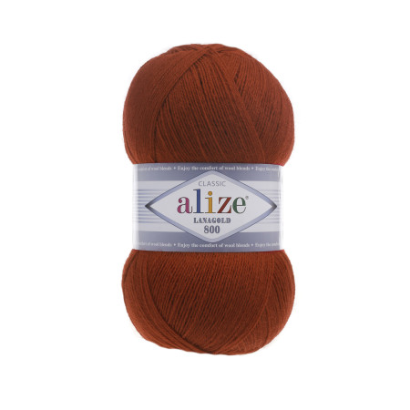 Farbe 36 terrakotta - Alize Lanagold 800 - 100g