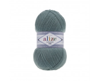 Farbe 386 jade - Alize Lanagold 800 - 100g