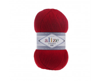 Farbe 390 cherry - Alize Lanagold 800 - 100g