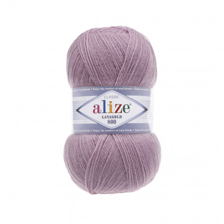 Farbe 505 flieder - Alize Lanagold 800 - 100g