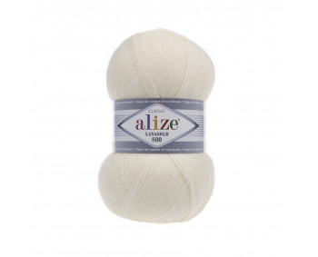 Farbe 62 cream - Alize Lanagold 800 - 100g
