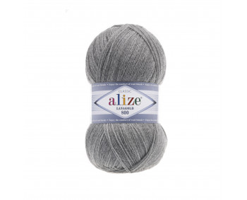Farbe 21 grau - Alize Lanagold 800 - 100g