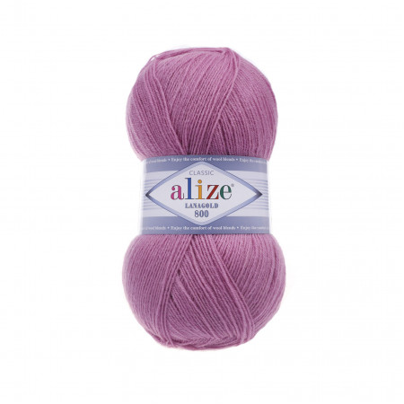 Farbe 28 altrosa - Alize Lanagold 800 - 100g