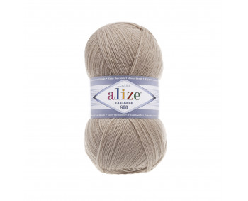 Farbe 05 beige - Alize Lanagold 800 - 100g