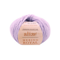 Farbe 682 lavendel - Alize Merino Royal 50g - Premium Collection