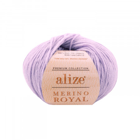 Farbe 682 lavendel - Alize Merino Royal 50g - Premium Collection