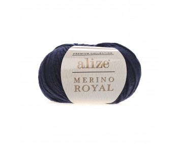 Farbe 58 navy - Alize Merino Royal 50g - Premium Collection
