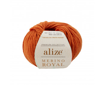 Farbe 89 terra - Alize Merino Royal 50g - Premium Collection