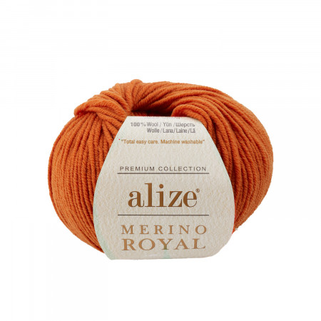 Farbe 89 terra - Alize Merino Royal 50g - Premium Collection