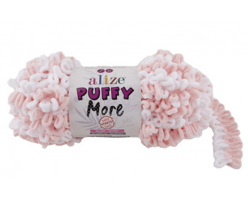 Farbe 6272 powder-weiss - Alize Puffy MORE 150g