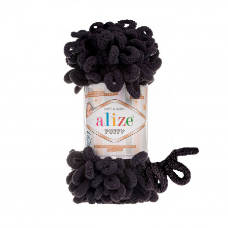 Farbe 1060 nachtschwarz- Alize Puffy 100g