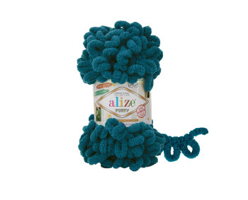 Farbe 985 petrol - Alize Puffy 100g