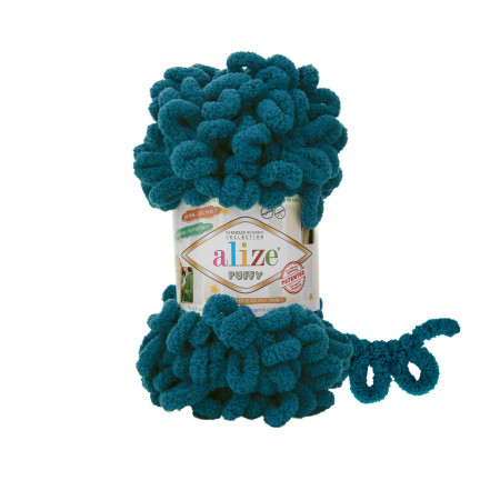 Farbe 985 petrol - Alize Puffy 100g