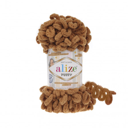 Farbe 179 camel - Alize Puffy 100g