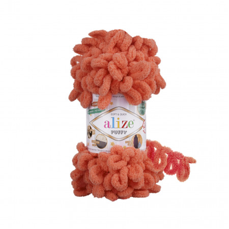 Farbe 619 coral - Alize Puffy 100g