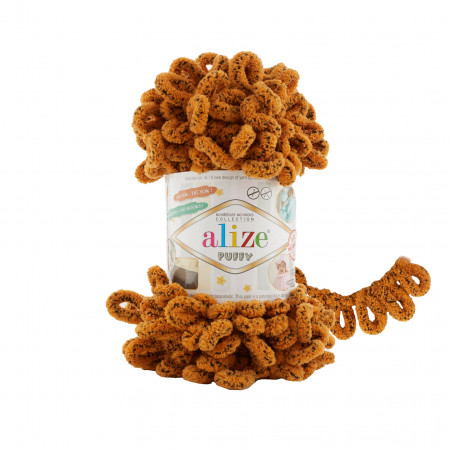 Farbe 717 tiger - Alize Puffy 100g