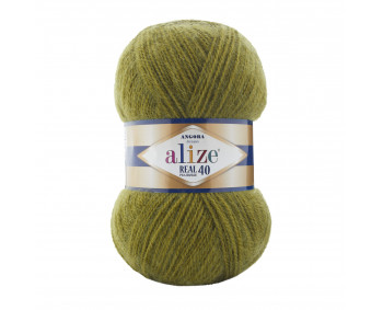 Farbe 758 olivgrün - Alize Real 40 Uni 100g