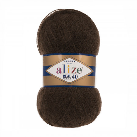 Farbe 201 braun - Alize Real 40 Uni 100g