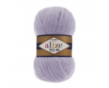Farbe 257 lavendel - Alize Real 40 Uni 100g