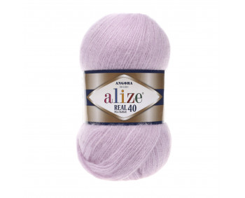 Farbe 27 lavendel - Alize Real 40 Uni 100g